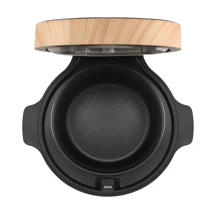 Concept RE4040 - Skaitmeninė 2 viename ryžių viryklė 450 W/230 V 2 l juoda/medžio dekoras