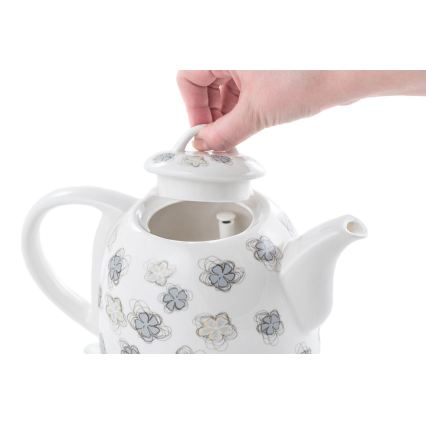 Concept RK0010ne - Elektrinis virdulys 1 l 1100W/230V baltas/keramikinis