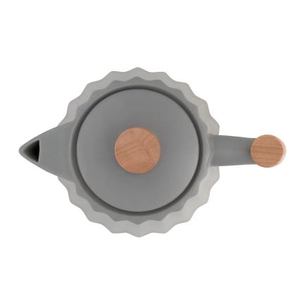 Concept RK0092 - Greitai užverdantis elektrinis virdulys 1,5 l 1500W/230V tamsiai pilkas/medžio dekoras/keramika