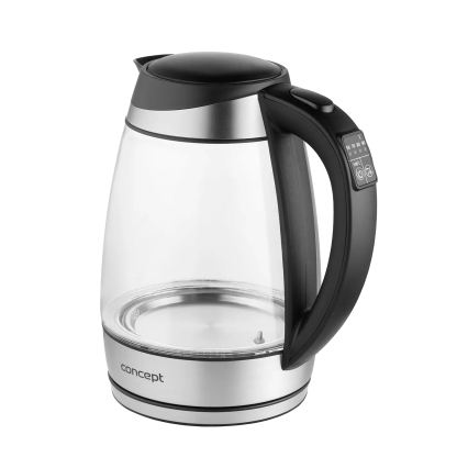 Concept RK4120 - Elektrinis virdulys su temperatūros reguliavimu 1,7 l 2200W/230V nerūdijančio plieno