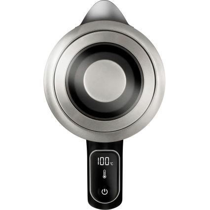 Concept RK4190 - Elektrinis virdulys su temperatūros reguliavimu ir kalkių filtru, 1,7 l, 2200 W/230 V, iš nerūdijančio plieno