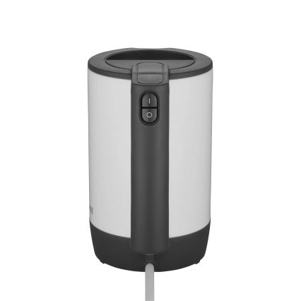 Concept RK7030 - Kelioninis elektrinis virdulys 0,5 l 1080W/230V pilka/balta + 2 puodeliai