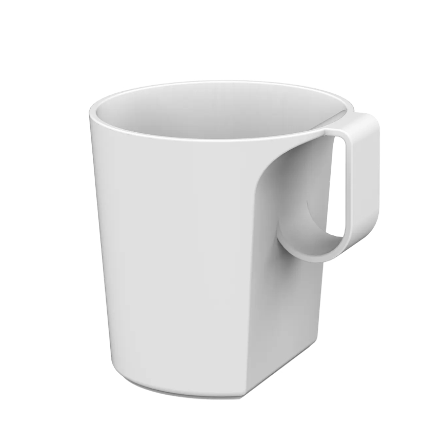 Concept RK7030 - Kelioninis elektrinis virdulys 0,5 l 1080W/230V pilka/balta + 2 puodeliai