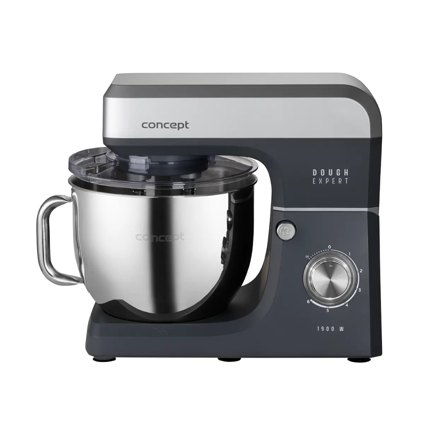 Concept RM6010 - Virtuvinis planetinis maišytuvas DOUGH EXPERT 1900W/230V antracitas/nerūdijantis plienas
