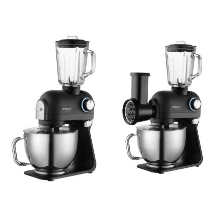 Concept RM8000 - Virtuvinis kombainas su nerūdijančio plieno dubeniu 1200W/230V juodas