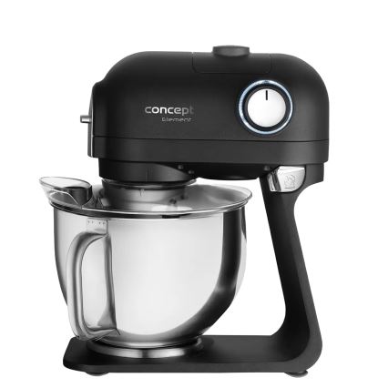 Concept RM8000 - Virtuvinis kombainas su nerūdijančio plieno dubeniu 1200W/230V juodas