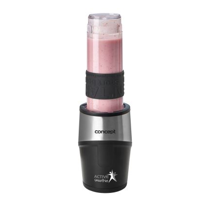 Concept SM3385 - Smoothie blenderis su priedais ACTIVE SMOOTHIE 500W/230V juoda