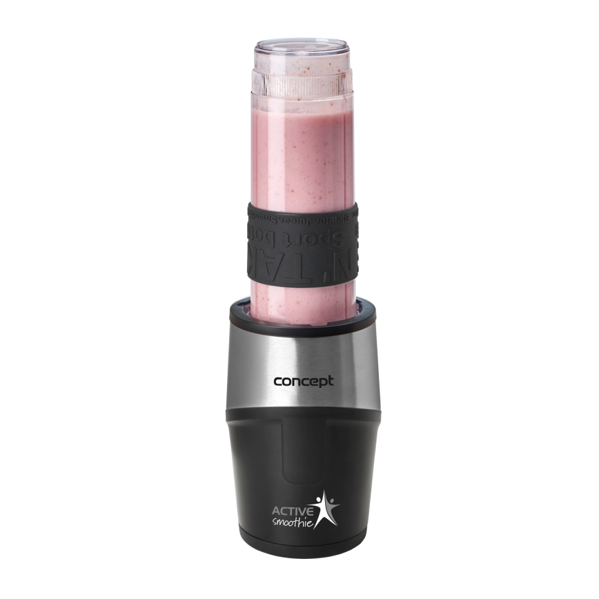 Concept SM3385 - Smoothie blenderis su priedais ACTIVE SMOOTHIE 500W/230V juoda