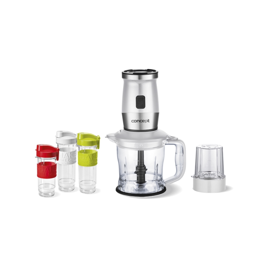 Concept SM3391 - Smoothie blenderis su priedais 700W/230V balta