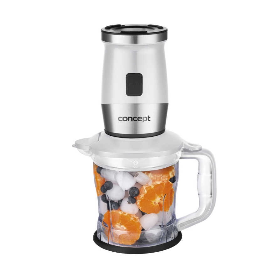 Concept SM3391 - Smoothie blenderis su priedais 700W/230V balta