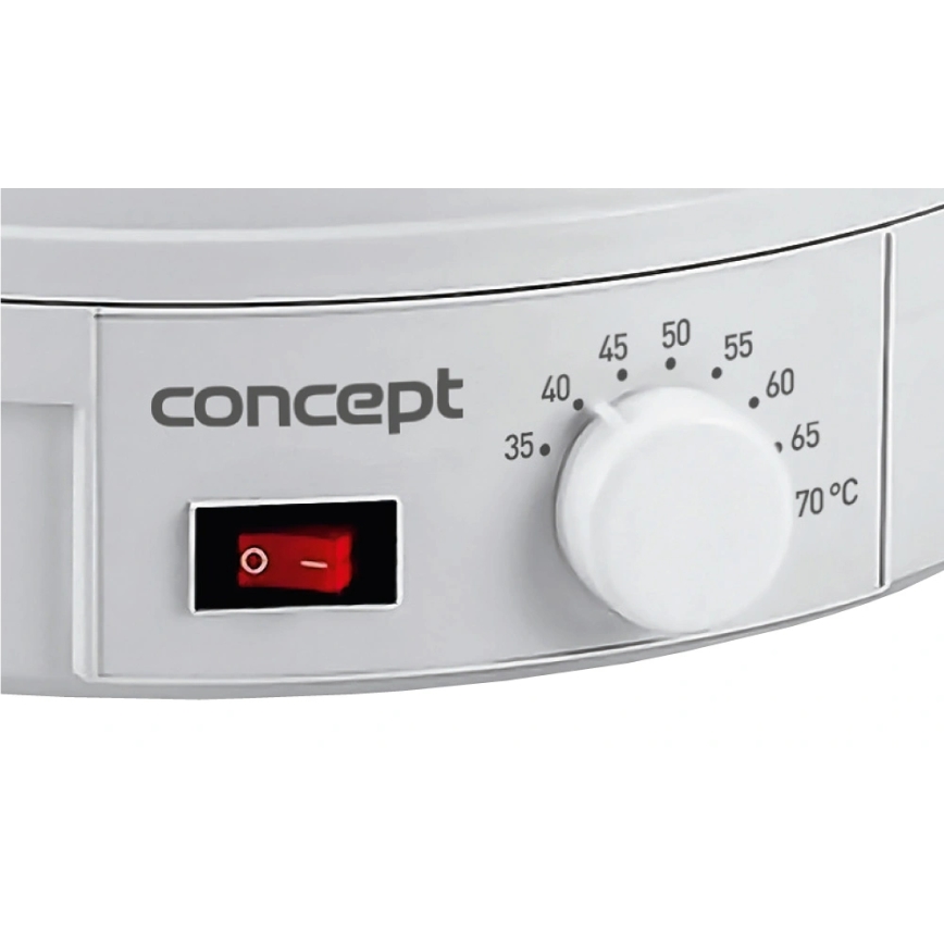 Concept SO1020 - Maisto džiovyklė 245W/230V balta