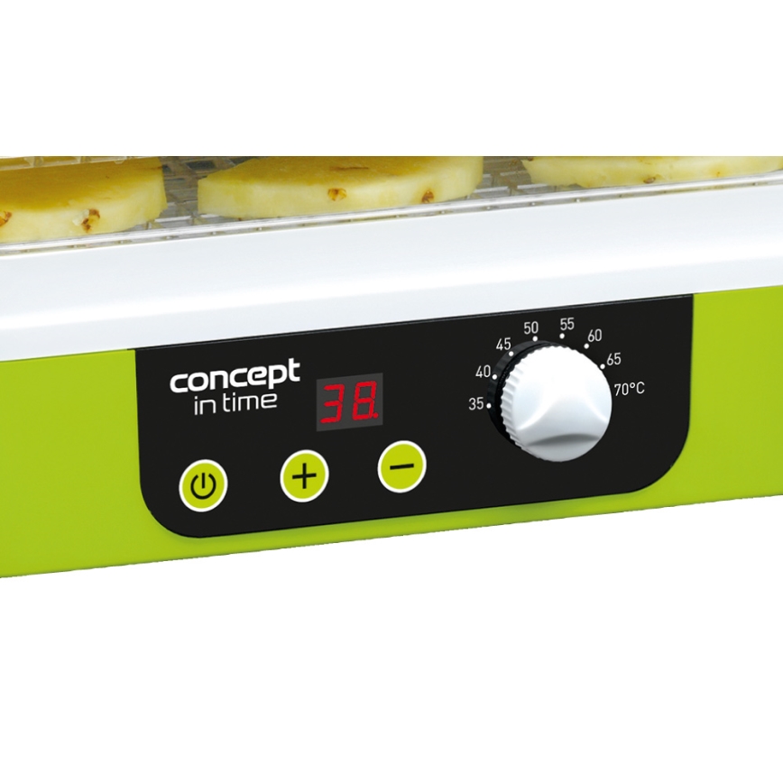 Concept SO1060 - Maisto džiovintuvas 260W/230V žalias