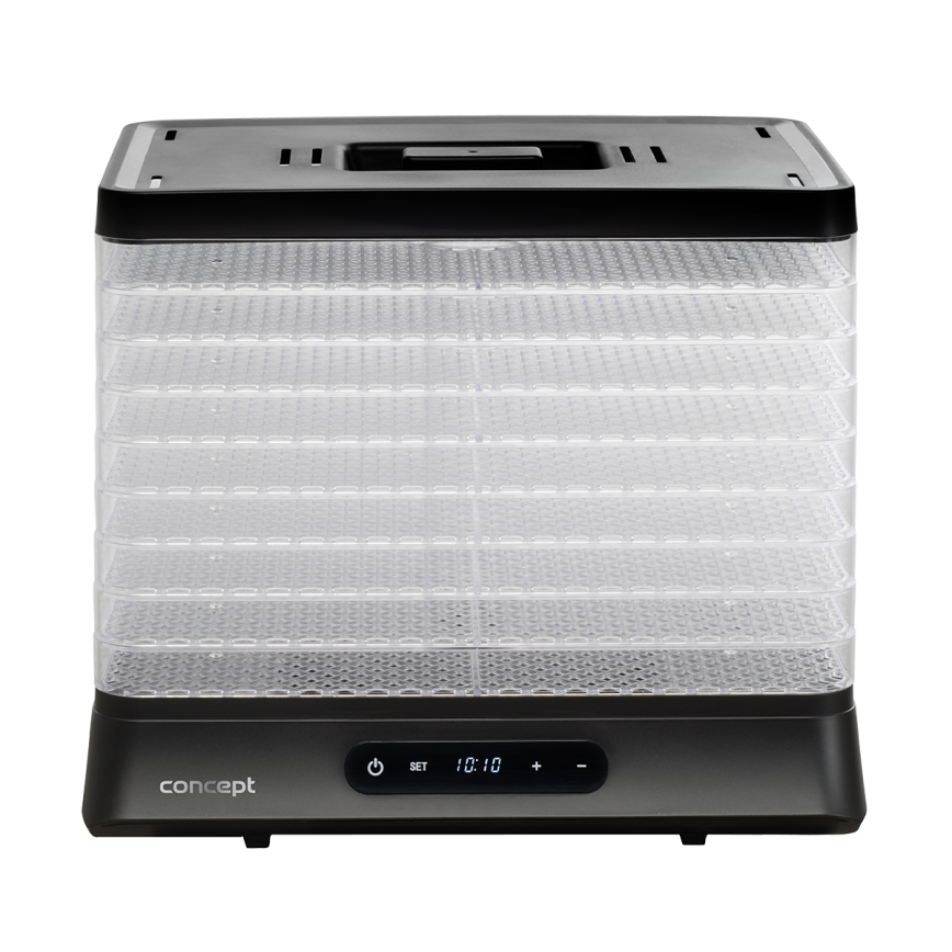 Concept SO2042 - Maisto džiovyklė 500W/230V juoda + silikoninė forma