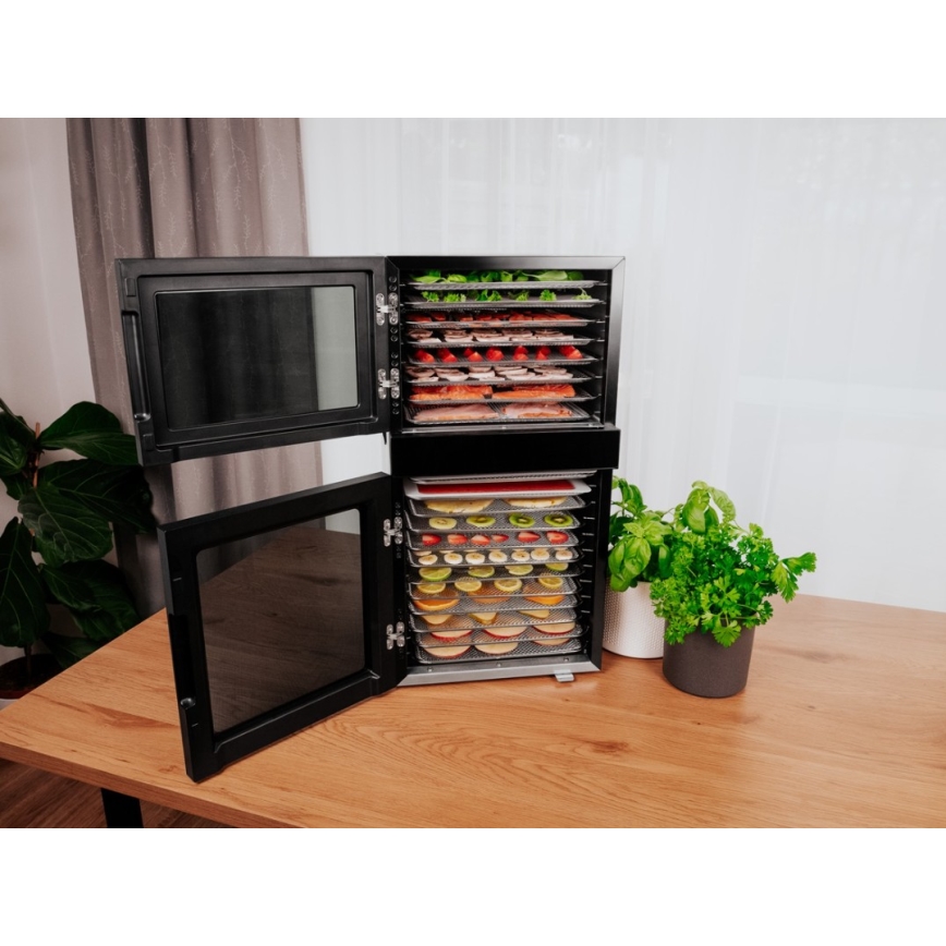 Concept SO7000 - Maisto džiovyklė 1500W/230V juoda