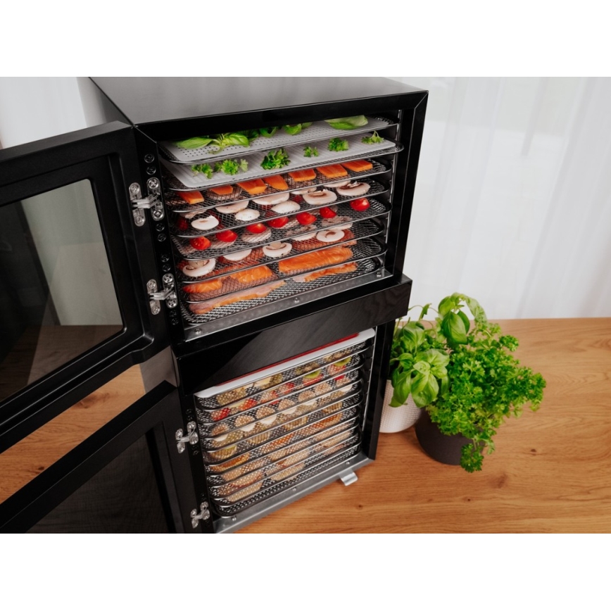 Concept SO7000 - Maisto džiovyklė 1500W/230V juoda
