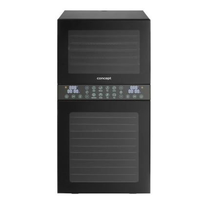 Concept SO7000 - Maisto džiovyklė 1500W/230V juoda