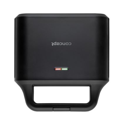 Concept SV3055 - Sumuštinių keptuvė 4in1 700W/230V juoda