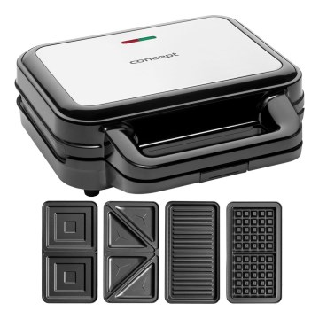 Concept SV3070 - XXL 4in1 skrudintuvas 900W/230V juodas/nerūdijantis plienas