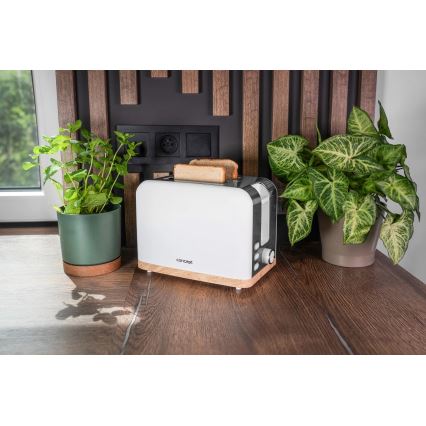 Concept TE2015 - Dvivietis skrudintuvas 930W/230V balta