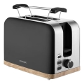 Concept TE2016 - Dvivietis skrudintuvas su kepimo grotelėmis 930W/230V juodas