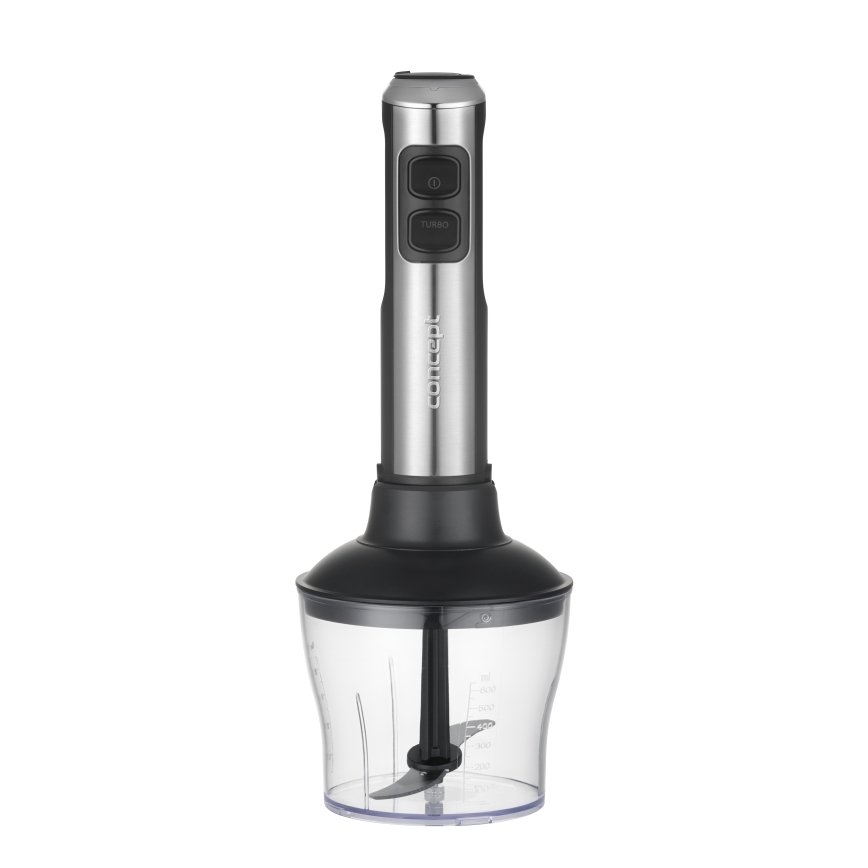 Concept TM5500 - Trintuvas su priedais 1500W/230V juoda/nerūdijantis