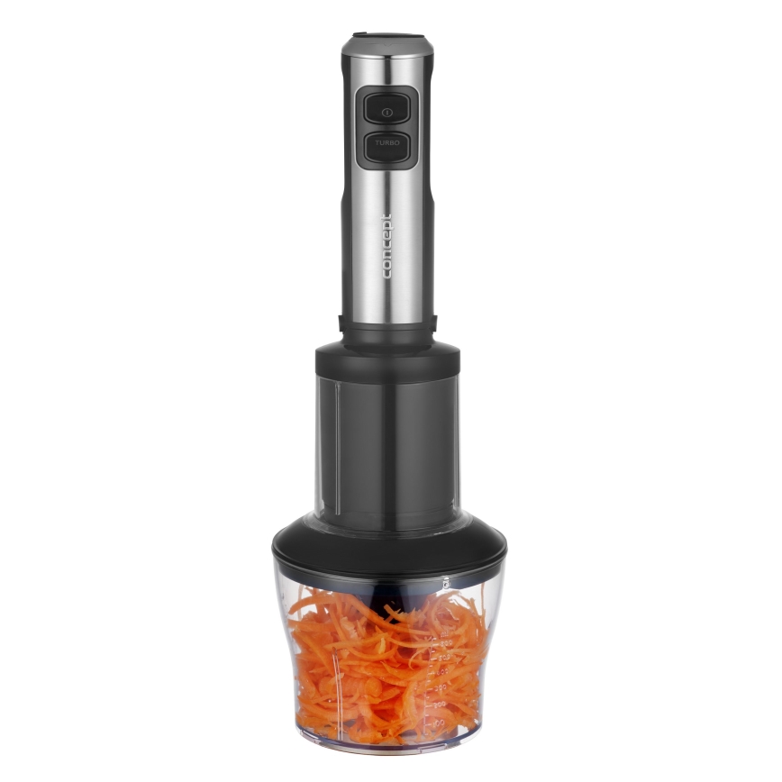 Concept TM5500 - Trintuvas su priedais 1500W/230V juoda/nerūdijantis