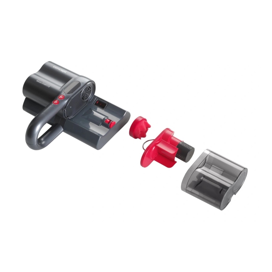 Concept VP2000 - Rankinis antibakterinis dulkių siurblys su UV-C LUMISTAR lempa 120W/11,1V