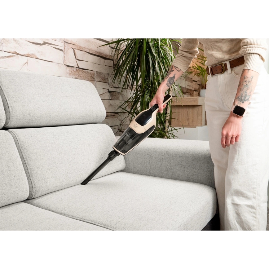 Concept VP4220 - Belaidis 3 viename stiebinis dulkių siurblys AQUAGLIDE 160W/28,8V 2200 mAh smėlinė