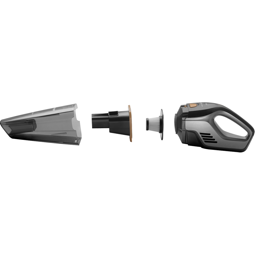 Concept VP4353-Rankinis dulkių siurblys WET & DRY RISER EXTENSION 110W/18,5V 2200 mAh juoda