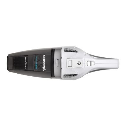 Concept VP4370 - Rankinis dulkių siurblys WET & DRY PERFECT CLEAN 90W/14,8V 2200 mAh balta