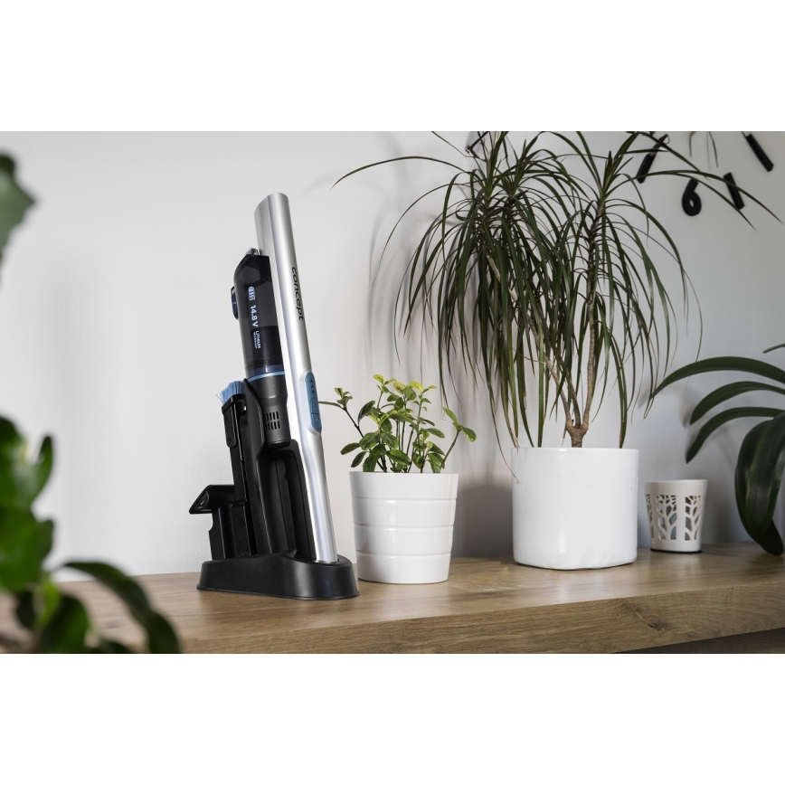 Concept VP4430 - Rankinis dulkių siurblys DIRECT ANIMAL 180W/14,8V 2200 mAh juoda