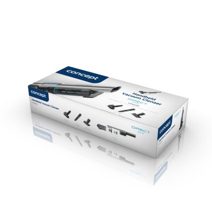 Concept VP4430 - Rankinis dulkių siurblys DIRECT ANIMAL 180W/14,8V 2200 mAh juoda