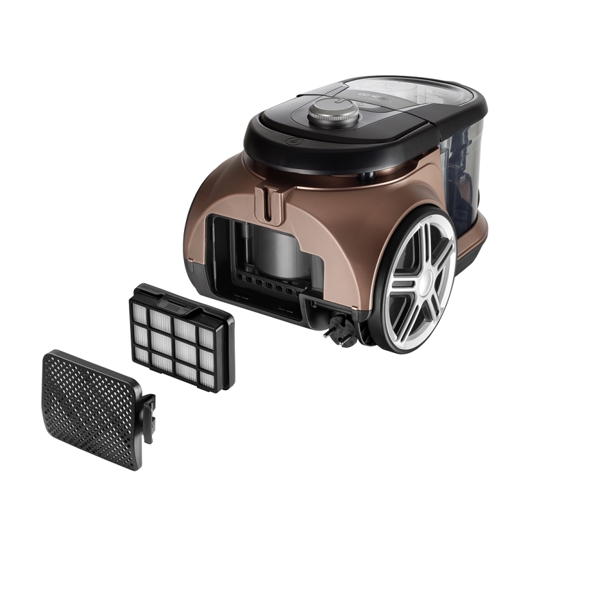 Concept VP5240N - Dulkių siurblys be maišelio 4A RADICAL PET EXPERT 2,5 l 800W/230V bronza