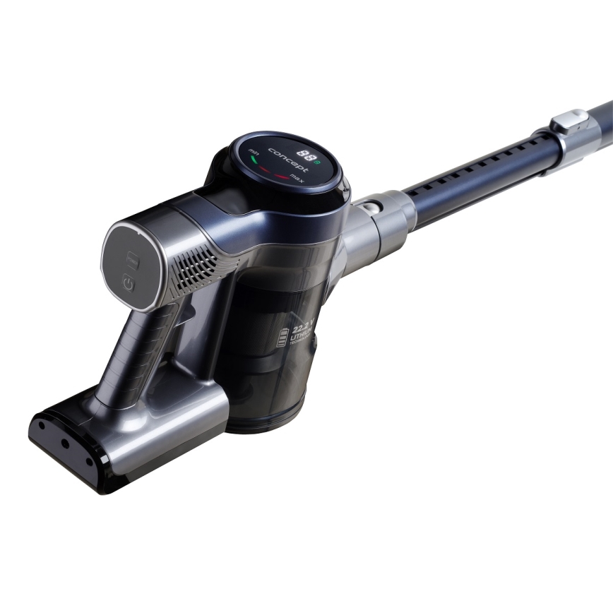 Concept VP6040 - Rankinis dulkių siurblys 2in1 ICONIC ANIMAL TELESCOPE 200W/22,2V 2200 mAh mėlyna