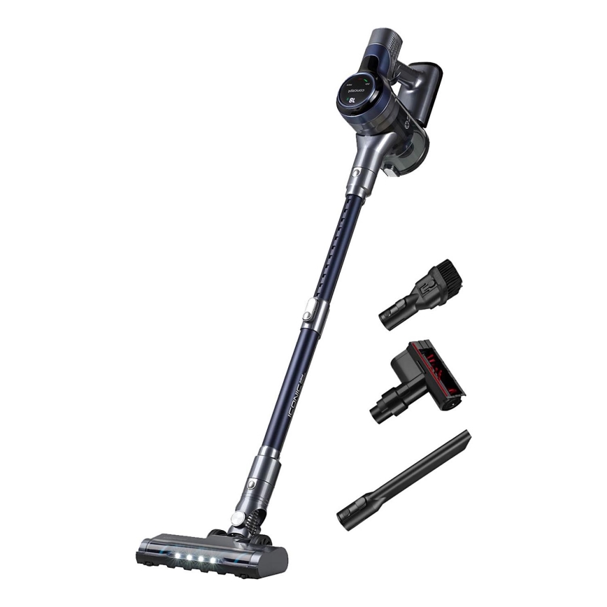 Concept VP6040 - Rankinis dulkių siurblys 2in1 ICONIC ANIMAL TELESCOPE 200W/22,2V 2200 mAh mėlyna