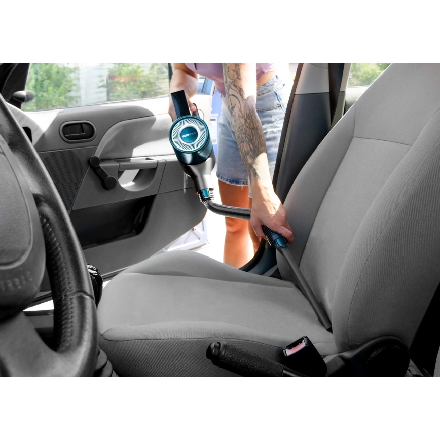 Concept VP6045 - 2in1 stiebinis rankinis dulkių siurblys ICONIC SUCTION PRO 450W/29,6V 2500 mAh mėlynas