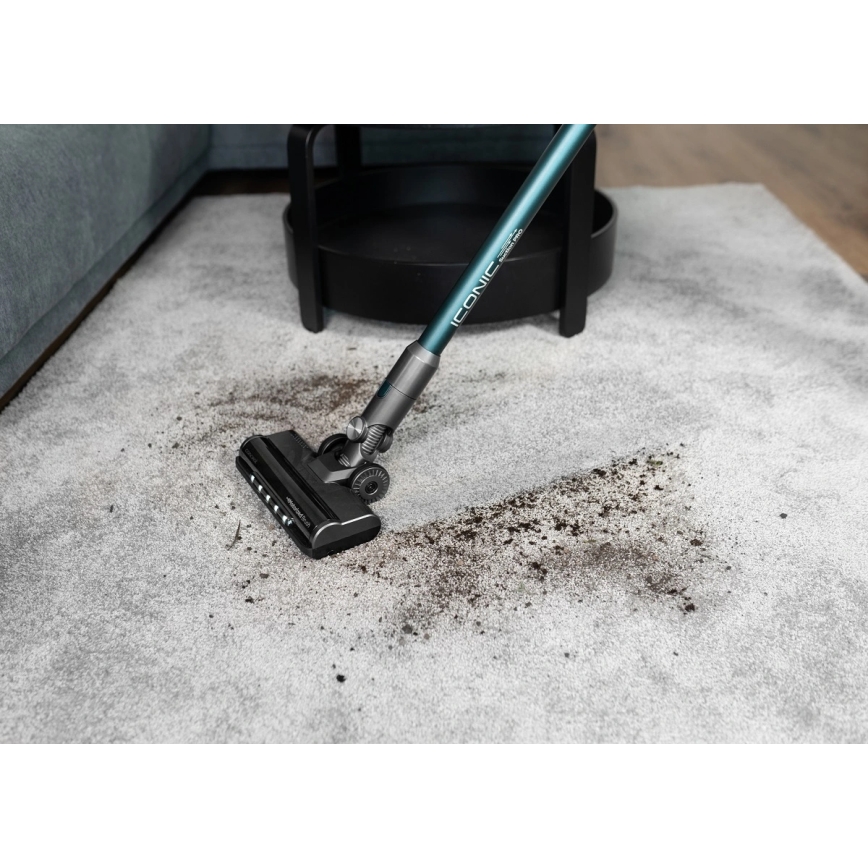 Concept VP6045 - 2in1 stiebinis rankinis dulkių siurblys ICONIC SUCTION PRO 450W/29,6V 2500 mAh mėlynas