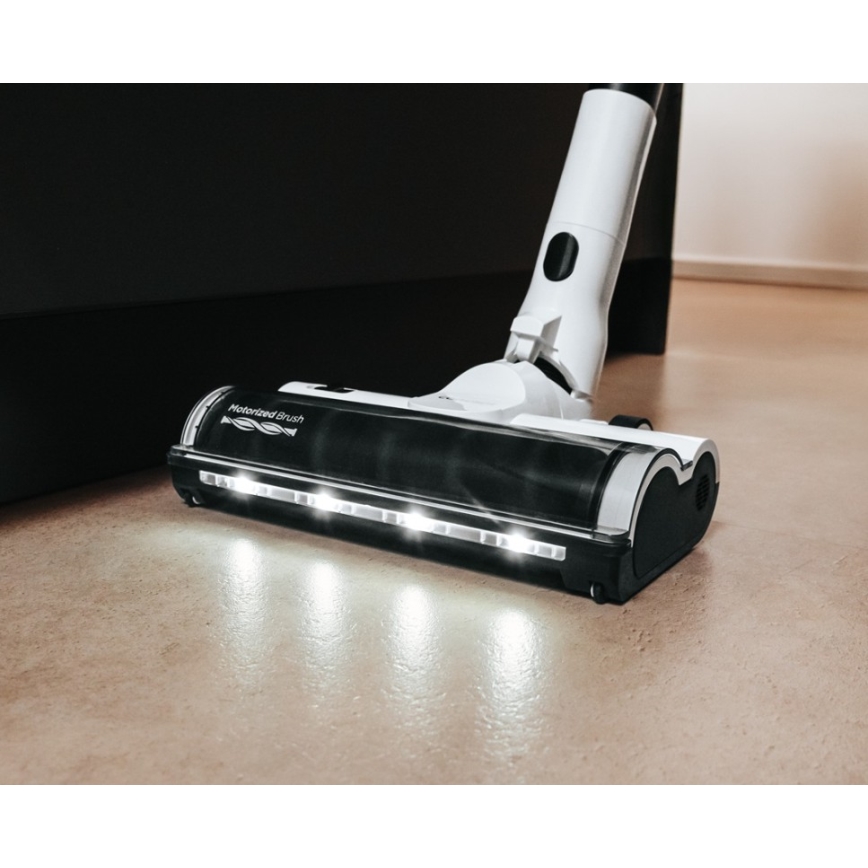 Concept VP6125 - 2in1 vertikalus ir rankinis dulkių siurblys ICONIC Comfort Telescope 400W/29,6V 2000 mAh baltas