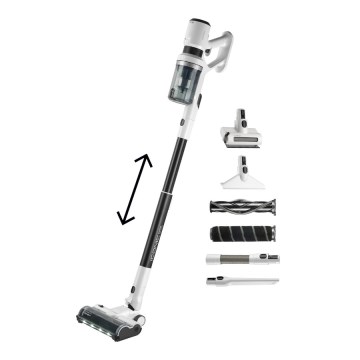 Concept VP6125 - 2in1 vertikalus ir rankinis dulkių siurblys ICONIC Comfort Telescope 400W/29,6V 2000 mAh baltas