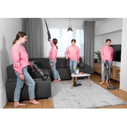 Concept VP6260 - Stiebinis dulkių siurblys 4 viename ULTIMATE PRO+ 500W/29,6V 2200 mAh juodas