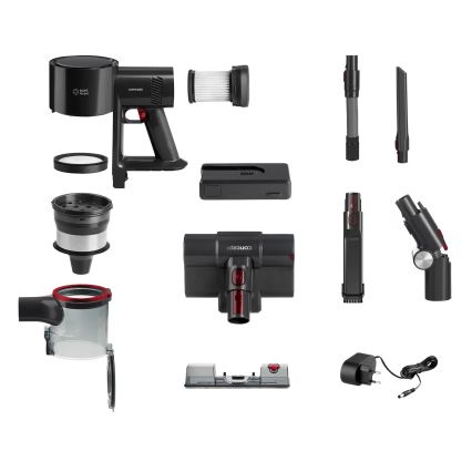 Concept VP6300 - Vertikalus dulkių siurblys 5 viename ULTIMATE COMPLETE PRO 500W/25,9V 2500 mAh juoda