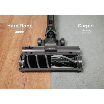 Concept VP6310 - Vertikalus dulkių siurblys 3 viename ULTIMATE COMPLETE LIGHT 420W/25,9V 2200 mAh juodas