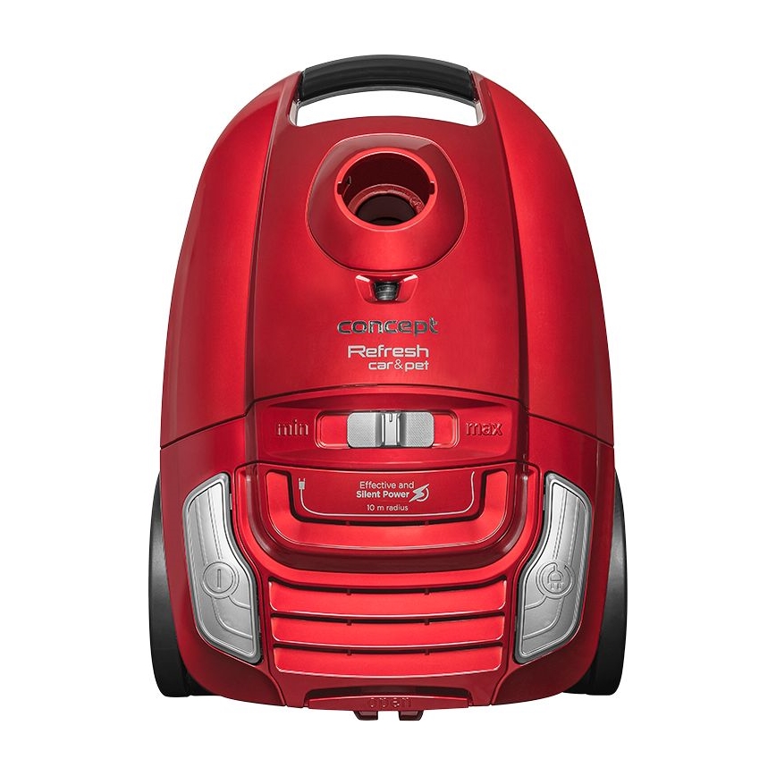 Concept VP8224 - Maišinis dulkių siurblys REFRESH CAR&PET 3,5 l 700W/230V raudona