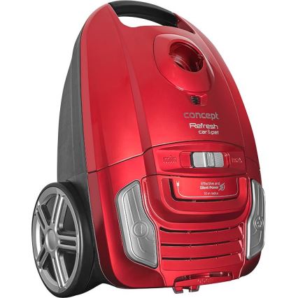 Concept VP8224 - Maišinis dulkių siurblys REFRESH CAR&PET 3,5 l 700W/230V raudona