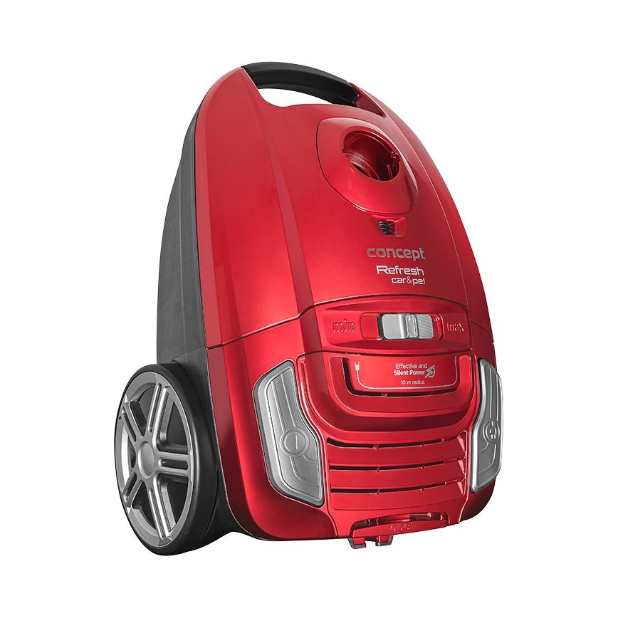 Concept VP8224 - Maišinis dulkių siurblys REFRESH CAR&PET 3,5 l 700W/230V raudona
