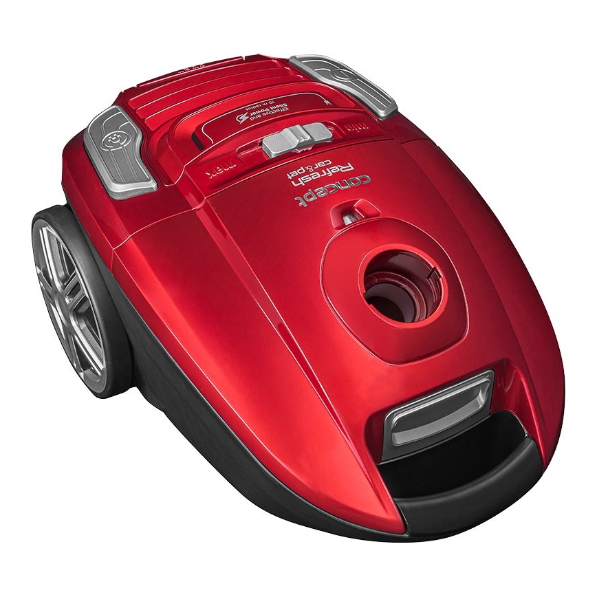 Concept VP8224 - Maišinis dulkių siurblys REFRESH CAR&PET 3,5 l 700W/230V raudona