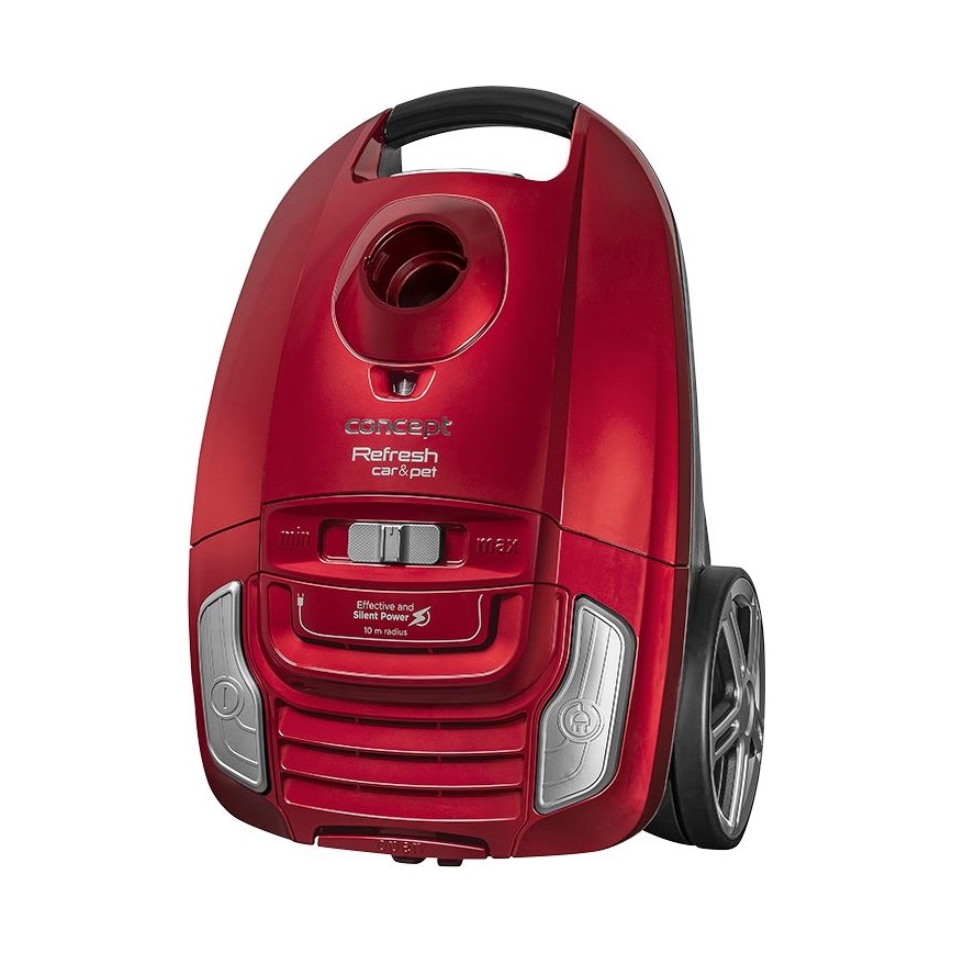 Concept VP8224 - Maišinis dulkių siurblys REFRESH CAR&PET 3,5 l 700W/230V raudona