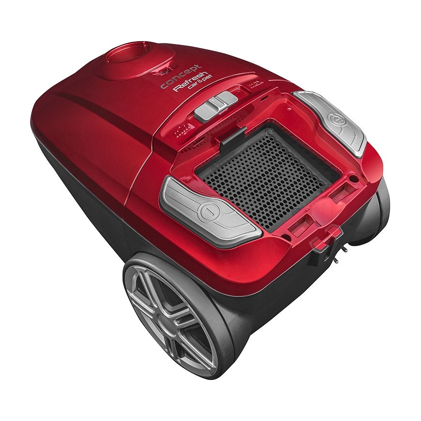 Concept VP8224 - Maišinis dulkių siurblys REFRESH CAR&PET 3,5 l 700W/230V raudona