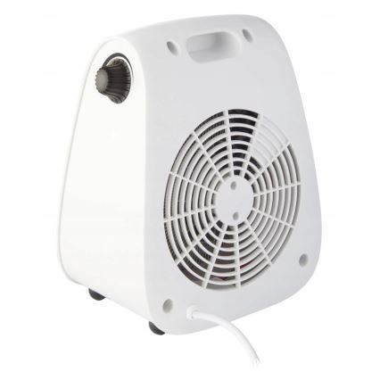 Concept vt7040 - ventiliatorius su šildymo elementu 1000/2000W/230V baltas