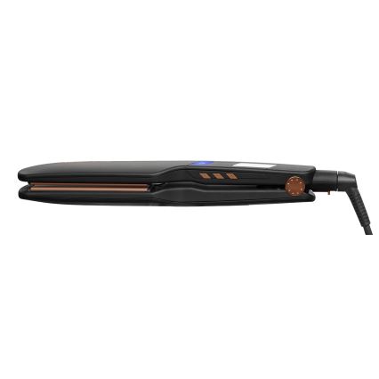 Concept VZ6010 - Garinis plaukų tiesintuvas su LED ekranu ELITE STEAM BOOST 54W/230V juoda